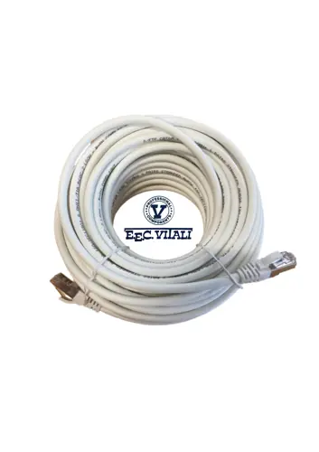 Patch cord S/FTP CAT.6A LSZH MT.20 white