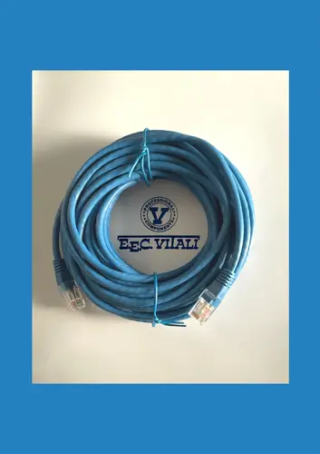 Patch cord UTP Cat.6 - Unshielded / blue MT.10