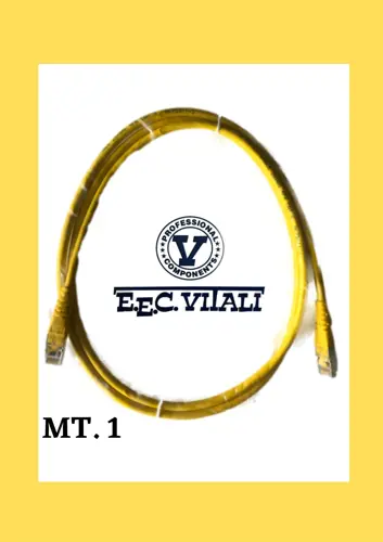 Patch cord FTP Cat.6 MT.1 Giallo