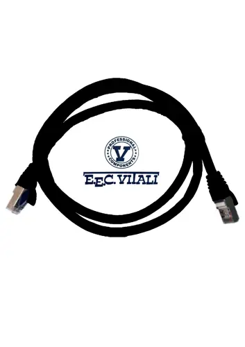 Patch cord S/FTP CAT.6A LSZH MT.1 black