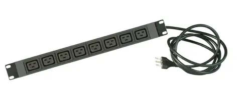 1u PDU + C13 and C19 sockets