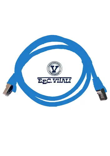 Patch cord S/FTP CAT.6A LSZH MT.1 blue