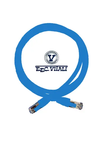 Patch cord S/FTP CAT.6A LSZH MT.1,5 blue