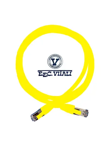 Patch cord S/FTP CAT.6A LSZH MT.1,5 yellow