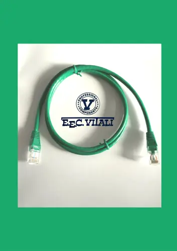 Patch cord UTP Cat.6 - Unshielded / green MT.1