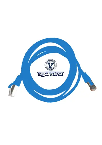 Patch cord S/FTP CAT.6A LSZH MT.2 blue