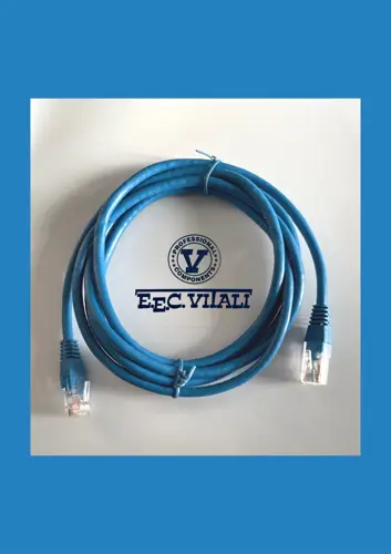 Patch cord UTP Cat.6 - Unshielded / blue MT.2