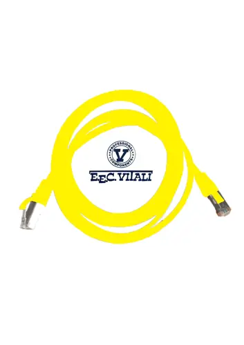 Patch cord S/FTP CAT.6A LSZH MT.2 yellow