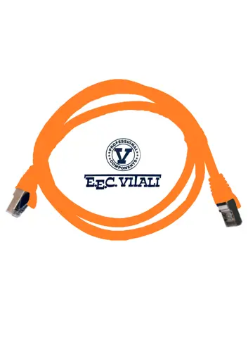 Patch cord S/FTP CAT.6A LSZH MT.1 orange