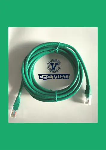 Patch cord UTP Cat.6 - Unshielded / green MT.3