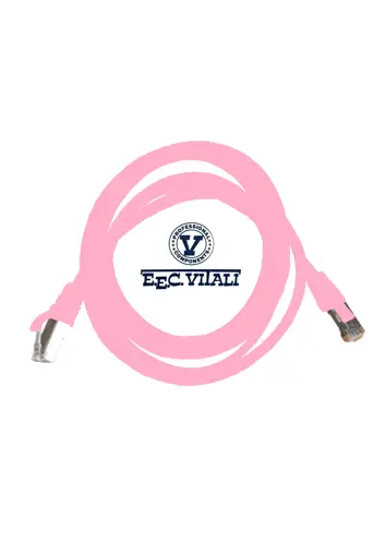 Patch cord S/FTP CAT.6A LSZH MT.2 pink