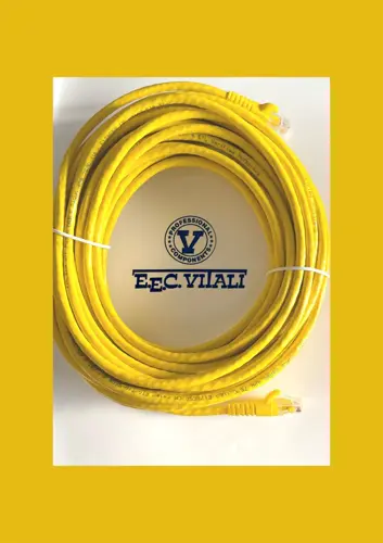 Patch cord UTP Cat.6 - Unshielded / yellow MT.15