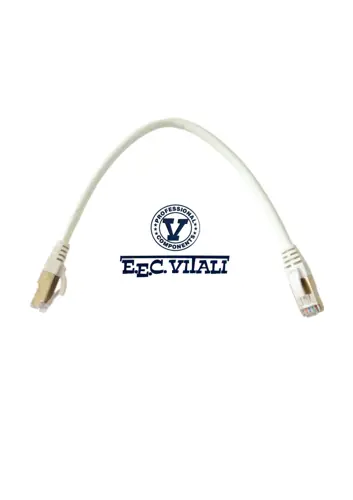 Patch cord S/FTP CAT.6A LSZH MT.0,3 white