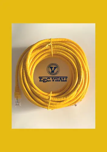 Patch cord UTP Cat.6 - Unshielded / yellow MT.10