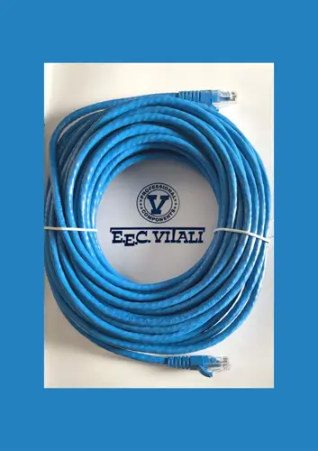 Patch cord UTP Cat.6 - Unshielded / blue MT.15