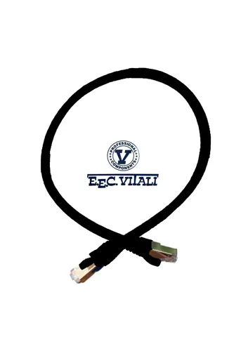 Patch cord S/FTP CAT.6A LSZH MT.0,5 black