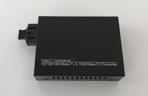 Media converter 10/100/1000 SC-RJ45