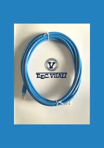 Patch cord UTP Cat.6 - Unshielded / blue MT.3