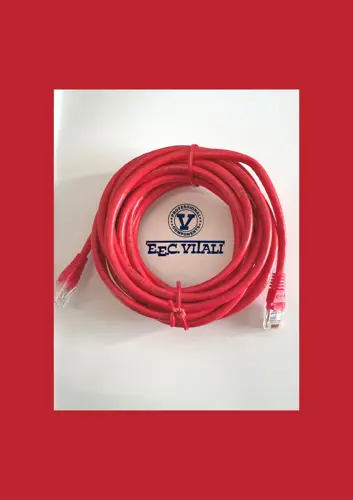 Patch cord UTP Cat.6 - Unshielded / red MT.5