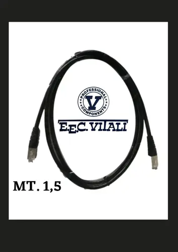 Patch cord FTP Cat.6 MT.1,5 Nero