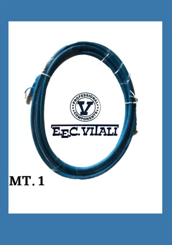 Patch cord FTP Cat.6A LSZH Blu MT.1