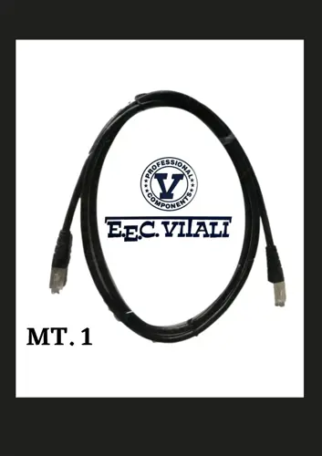 Patch cord FTP Cat.6 MT.1 Nero