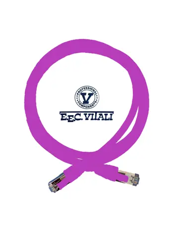 Patch cord S/FTP CAT.6A LSZH MT.1,5 purple