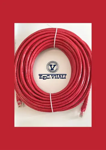 Patch cord UTP Cat.6 - Unshielded / red MT.15