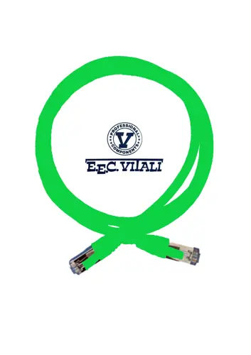 Patch cord S/FTP CAT.6A LSZH MT.1,5 green