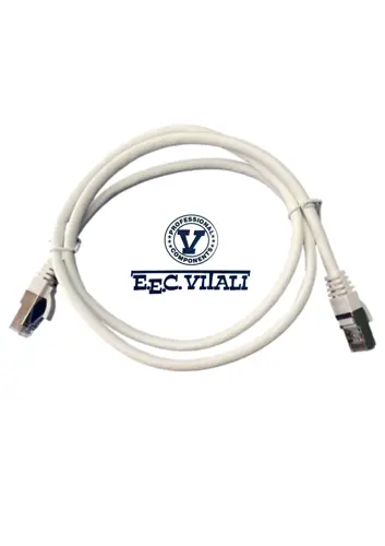 Patch cord S/FTP CAT.6A LSZH MT.1 white