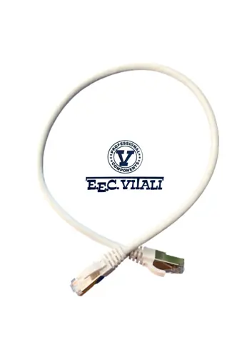 Patch cord S/FTP CAT.6A LSZH MT.0,5 white