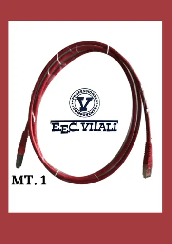 Patch cord FTP Cat.6 MT.1 Rosso