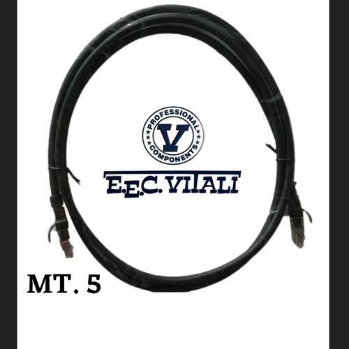 Patch cord FTP Cat.6A LSZH Nero MT.5