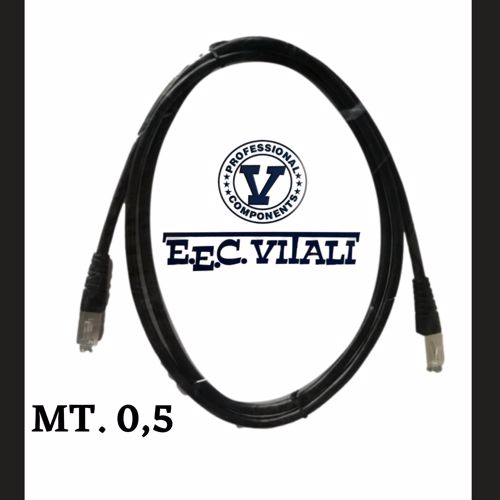 Patch cord FTP Cat.6 MT.0,5 Nero