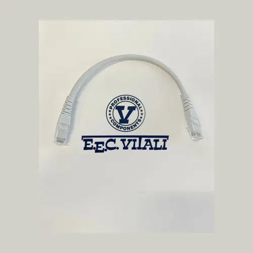 Patch cord UTP Cat.6 - Non schermati / Grigio MT.0,25