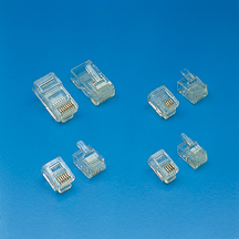 Connettore plug per cavo piatto 8/8