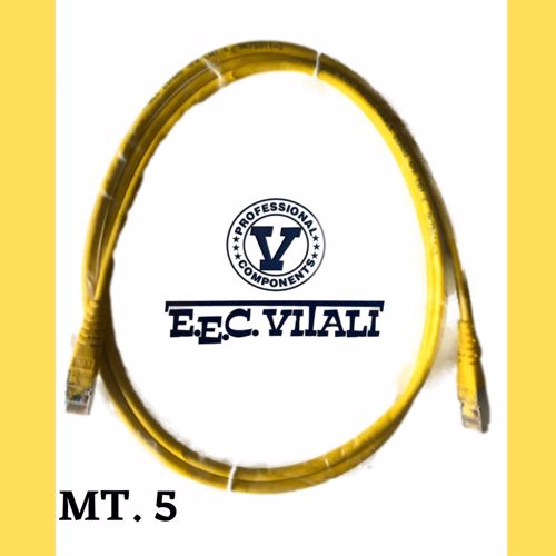 Patch cord FTP Cat.6 MT.5 Giallo