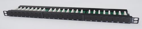 Patch panel UTP Cat. 6 0,5 unità