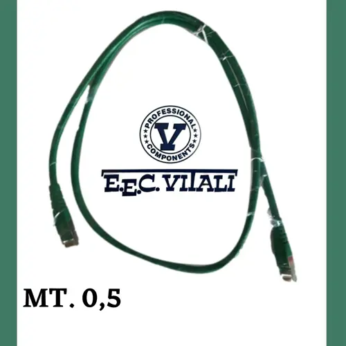 Patch cord FTP Cat.6 MT.0,5 Verde