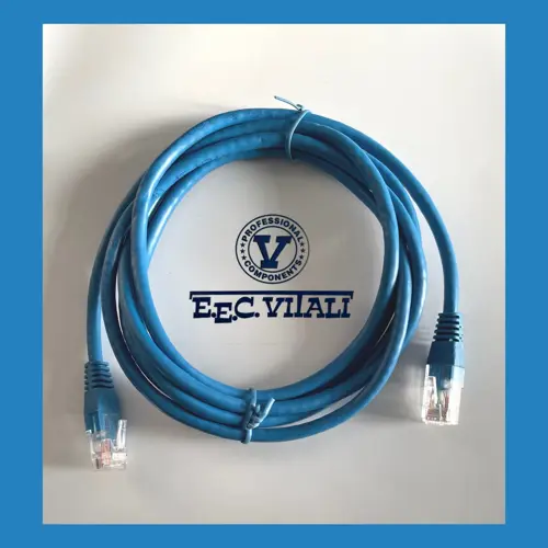 Patch cord UTP Cat.6 - Non schermati / Blu MT.2