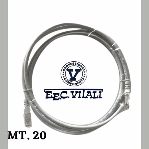 Patch cord UTP Cat.6a MT.20 Guaina LSZH