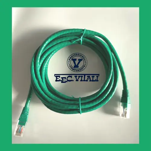 Patch cord UTP Cat.6 - Non schermati / Verde MT.3