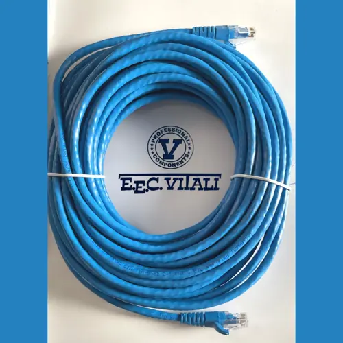 Patch cord UTP Cat.6 - Non schermati / Blu MT.15