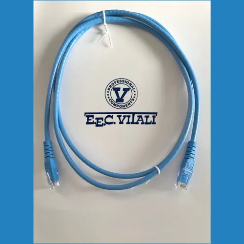 Patch cord UTP Cat.6 - Non schermati / Blu MT.1,5