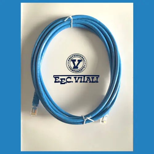 Patch cord UTP Cat.6 - Non schermati / Blu MT.3