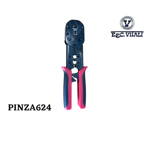 Pinza per plug passante 24 AWG