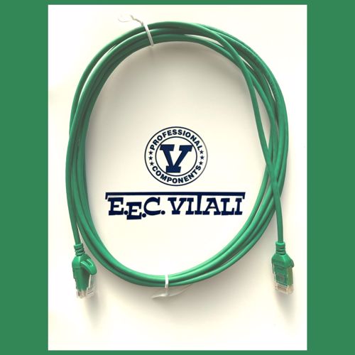 Patch cord UTP Cat.6 slim LSZH MT.3 verde