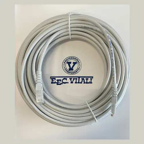 Patch cord UTP Cat.6 - Non schermati / Grigio MT.15