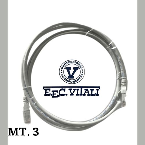 Patch cord UTP Cat.6a MT.3 Guaina LSZH