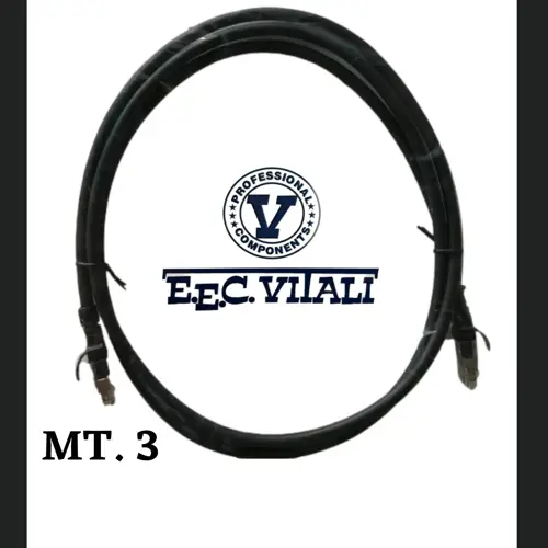 Patch cord FTP Cat.6A LSZH Nero MT.3